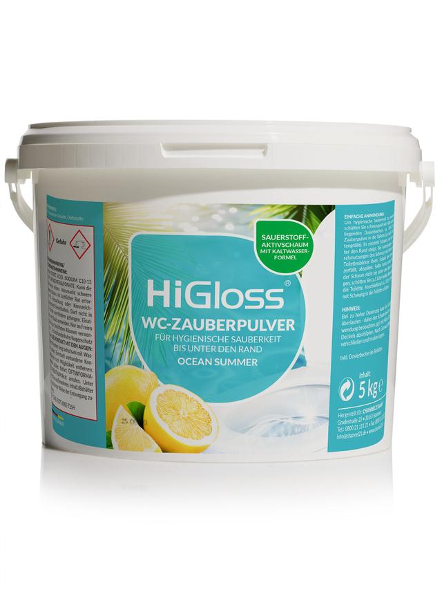 Produktbild von WC-Pulver mit Schmutzfinder auf Sauerstoffbasis, 5 kg
