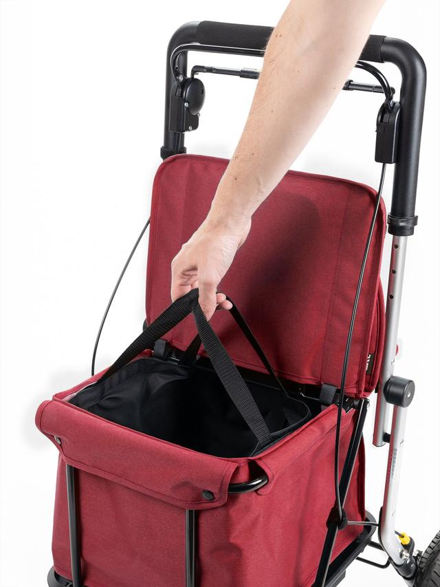 Produktbild von Einkaufsrollator "Carry assist" mit Sitzfläche, Medizinprodukt, 36 l