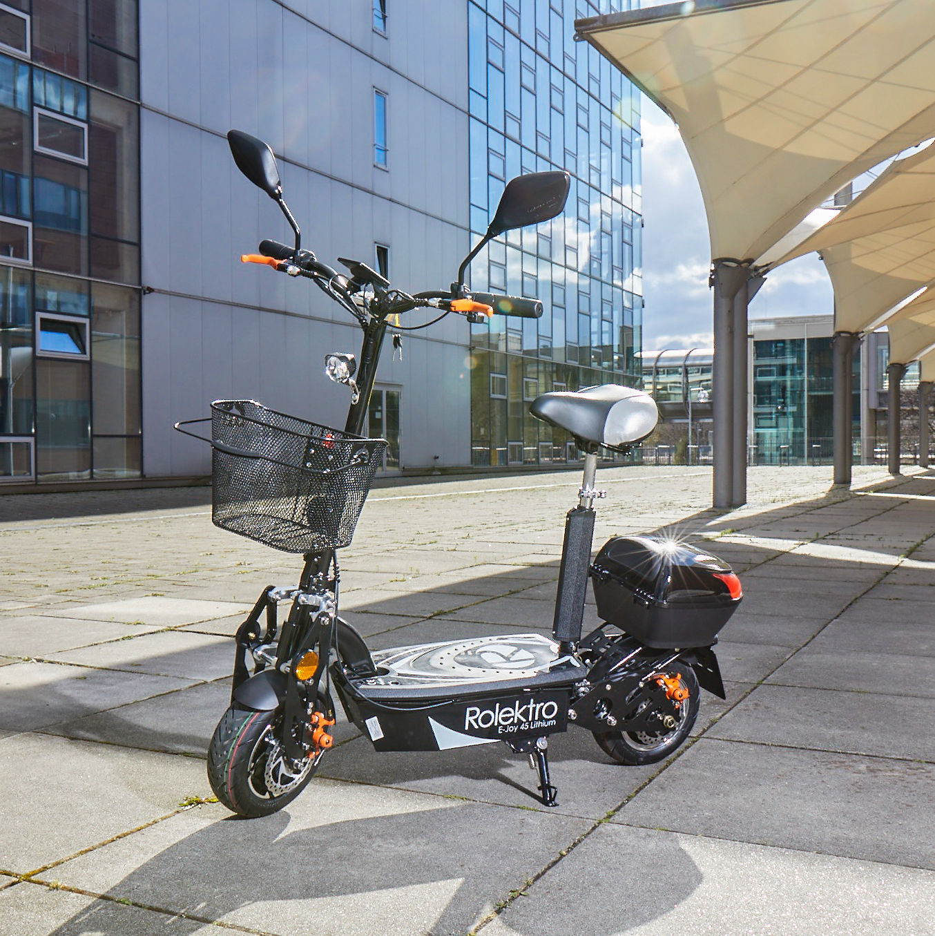 - Marken Zukunft Rolektro 45 der Mobilität & Scooter - Elektro Roller E-Joy -