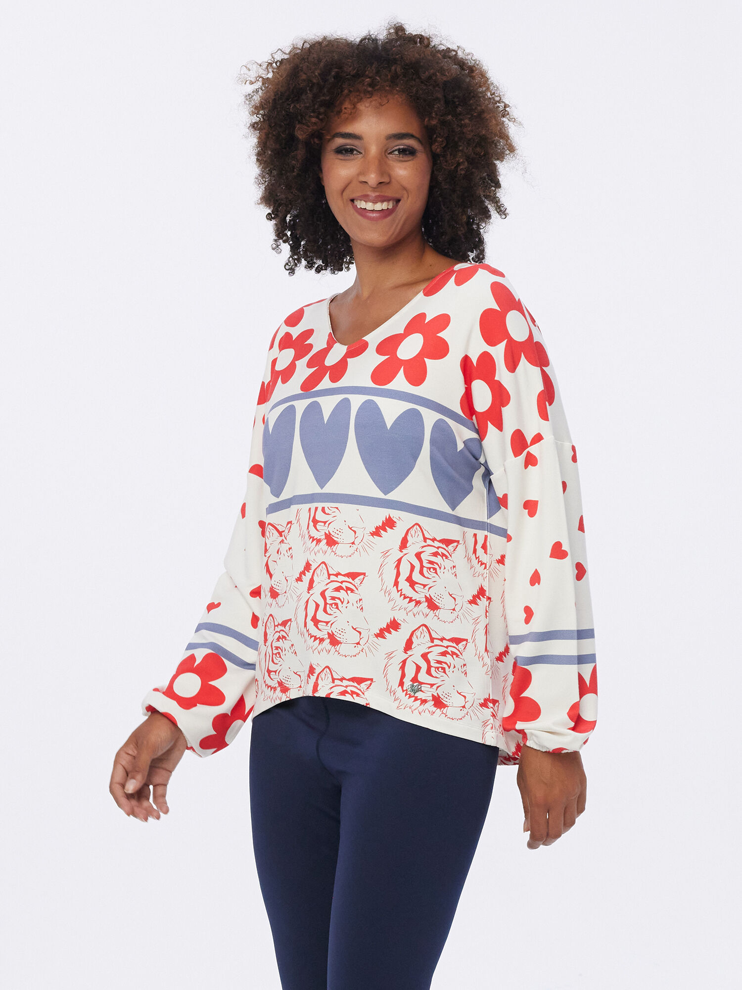 Sweatshirt Summer Love - Die neue H/W Kollektion - MONACO blue 