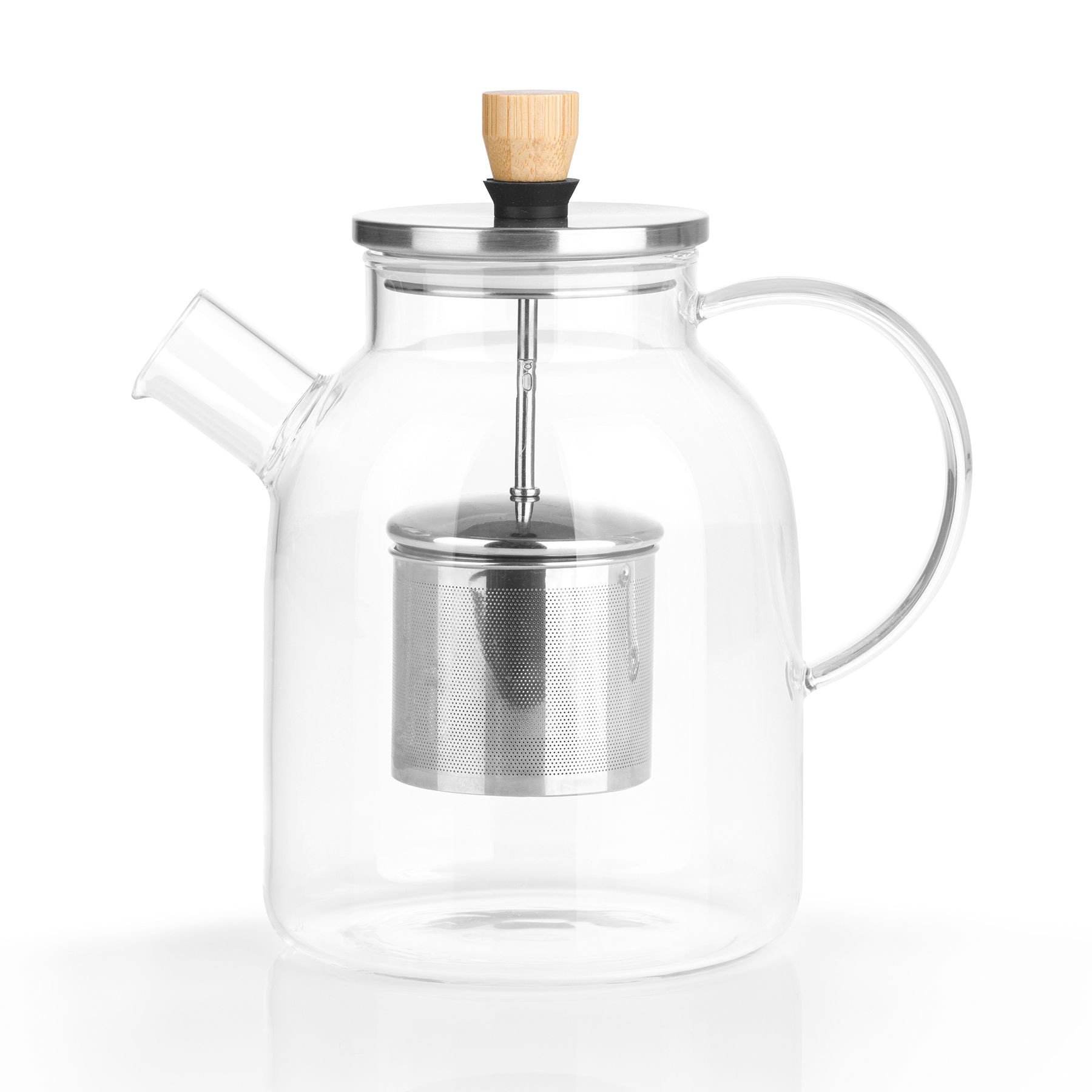 GlasTeekanne mit Siebeinsatz, 1500 ml BEEM Marken