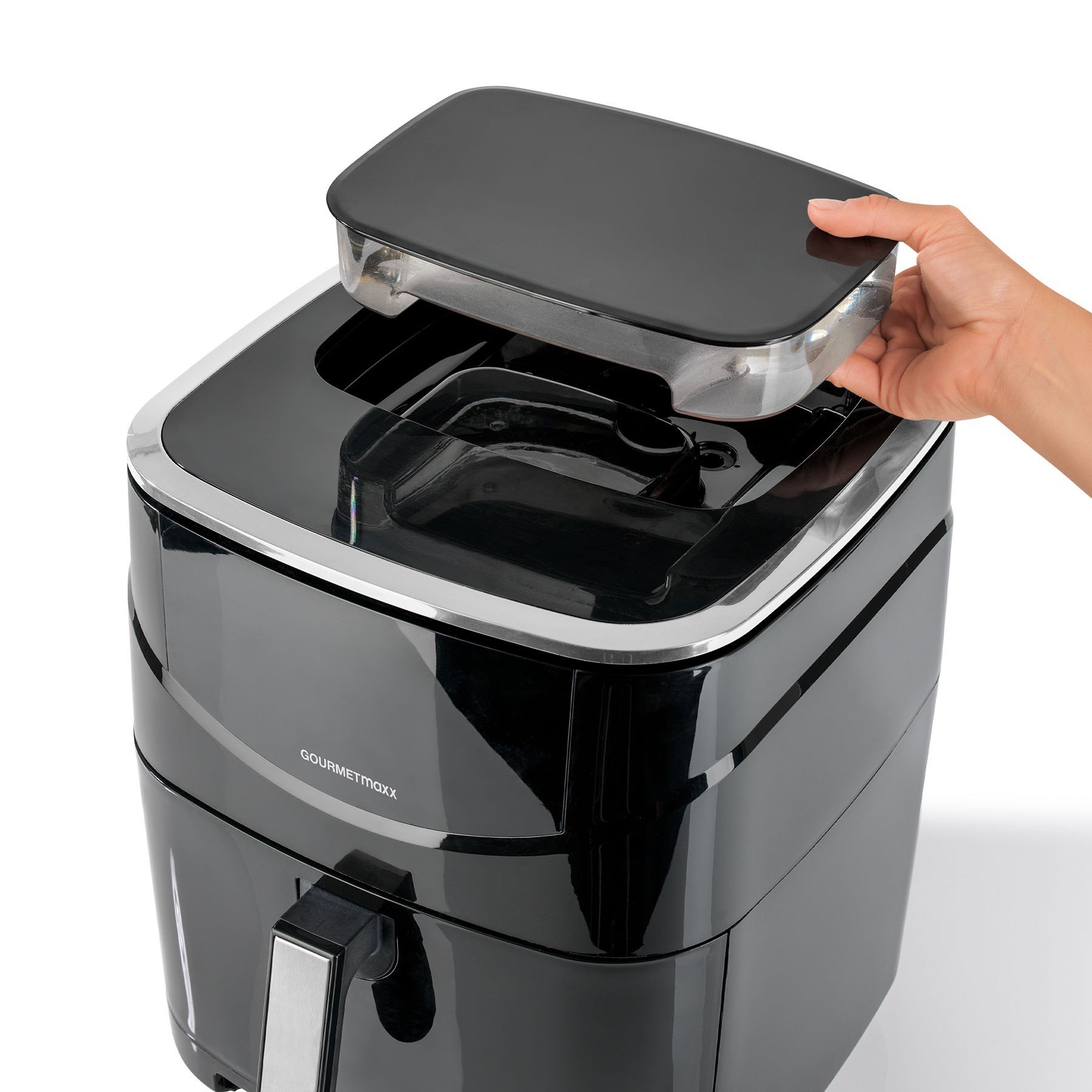 Maxxmee Fritteuse Digitale Heißluft-fritteuse 4l 1400w Heißluft-Fritteuse Digital, mit Dampfgarfunktion - MAXXMEE - Lecker