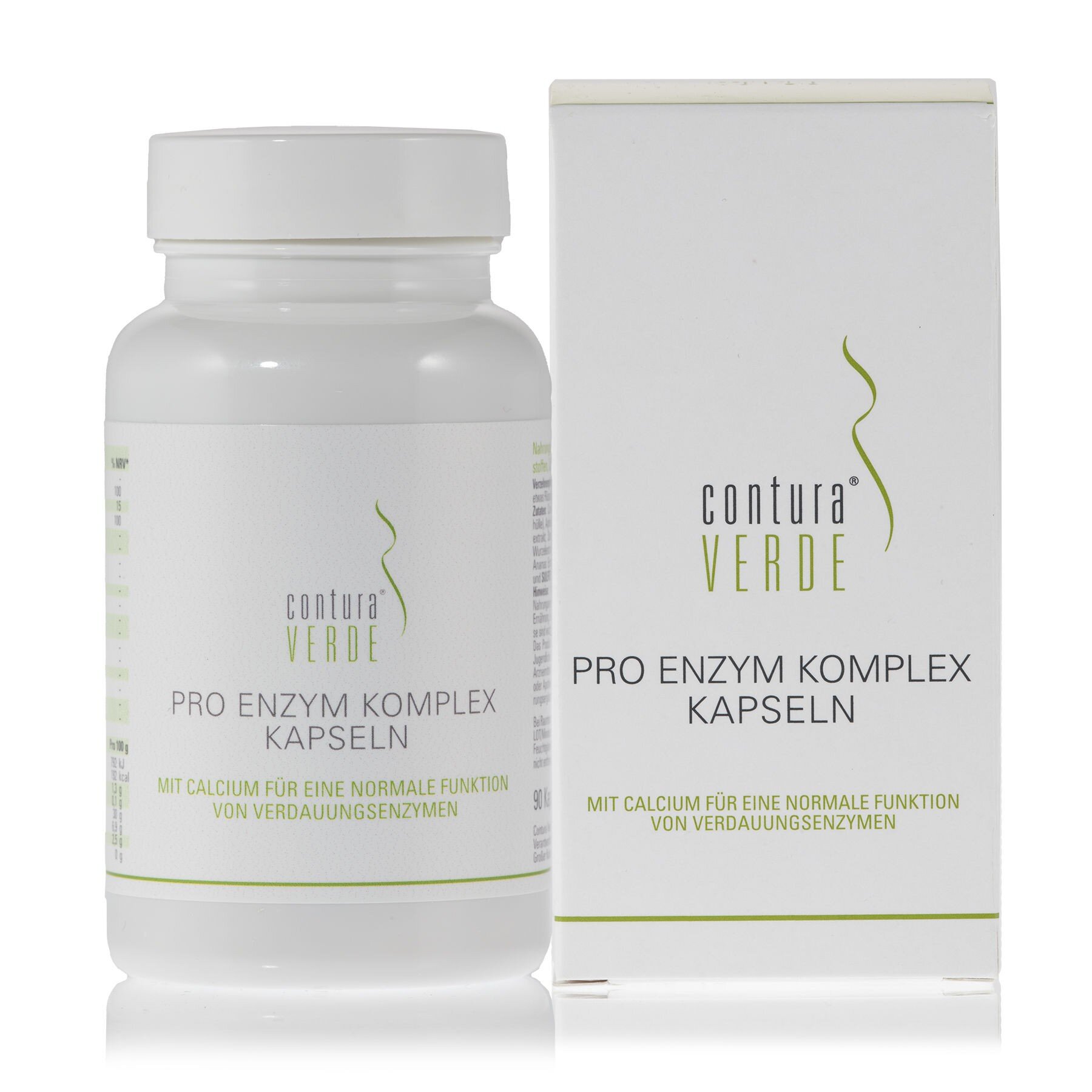 Contura Verde Stoffwechsel Duo Aktiv Kapseln Erfahrungen Contura Verde® PRO ENZYM KOMPLEX KAPSELN