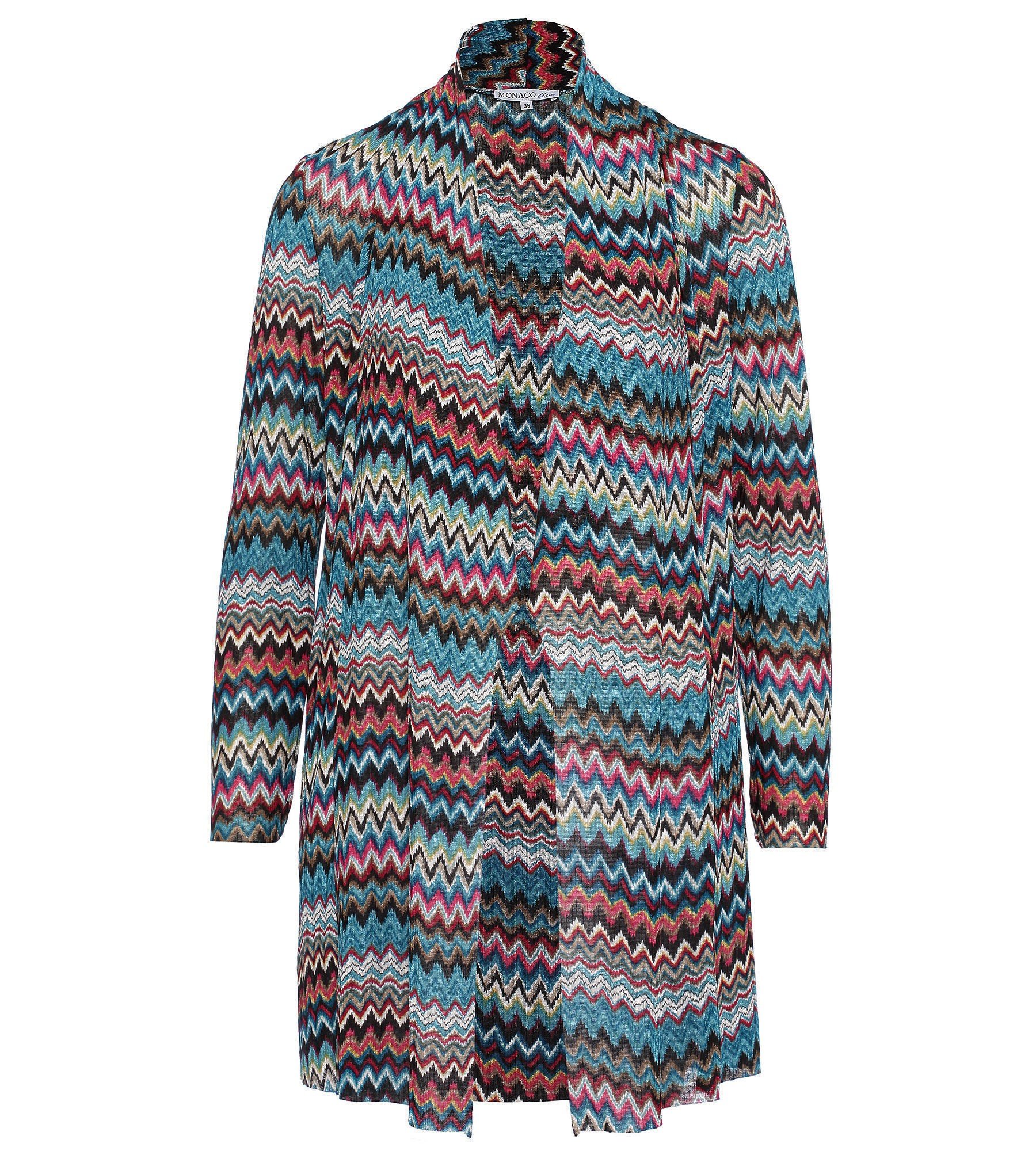 Cardigan mit Zick-Zack-Muster - Produkte - MONACO blue ...