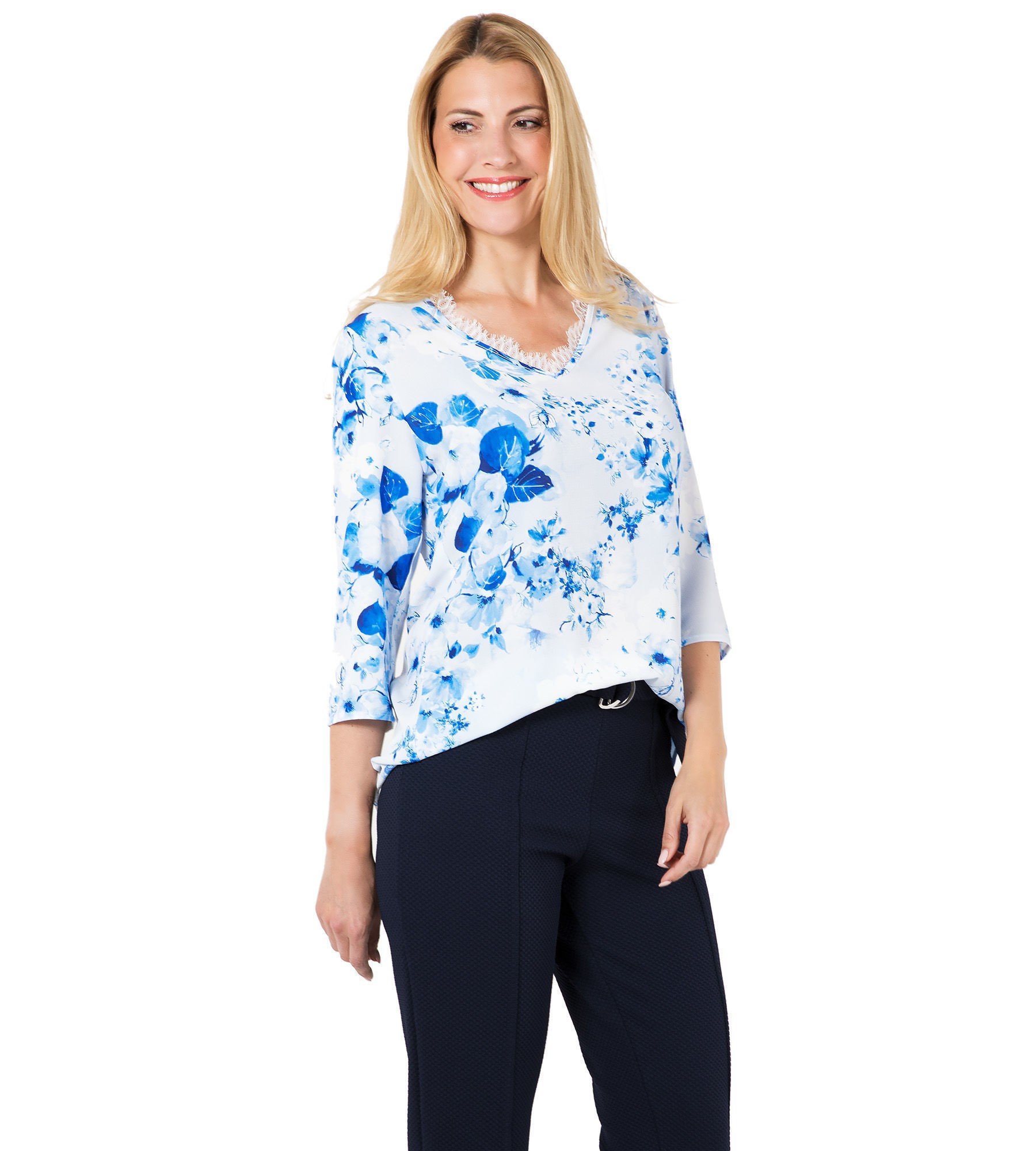 Borkencrepe Tunikabluse - Fashion - Sarah Kern - Marken