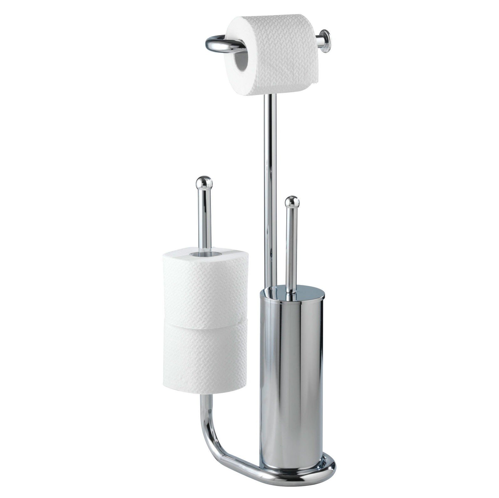 Stand WC-Garnitur Universalo m. Ersatzrollenhalter - Badwelt - WENKO -  Marken