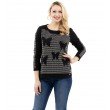 Jersey-Pullover Butterfly Sparkling