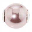 Perlen-Gleiter, Muschelkernperle, ca. Ø 16 mm, Silber 925 poliert