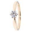 Brillant-Ring, 0,50 ct., SI, Top Wesselton, Gold 585