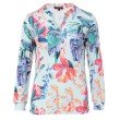 Silk-Touch Blusenshirt mit Blütendruck