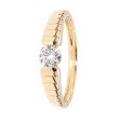 Brillant-Ring, 0,50 ct., SI, Gold 585, Zertifikat