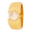 Band-Ring, Afrikanischer Opal, Silber 925 vergoldet