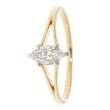 Solitär-Ring, Marquise Diamant, SI, 0,50 ct.