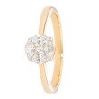 Diamant-Ring, 2 ct.-Mirage-Look, Gold 585