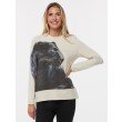 Sweatshirt Wild Cat Print