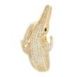 Alligator-Ring "Love Bite" Silber 925 poliert