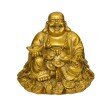 Buddha, Messing vergoldet
