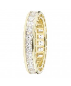 Eternity Ring Mit Zirkonia, 925er Silber, Recycelt 40007153