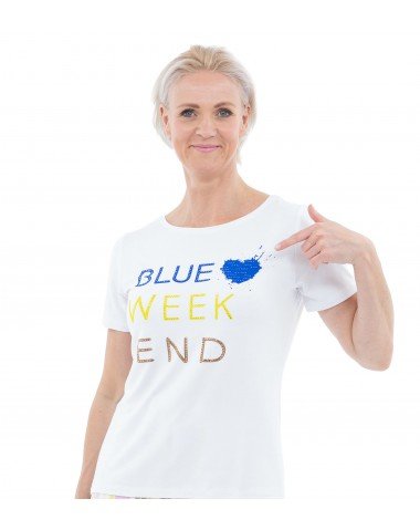 Shirt "Blue Weekend"