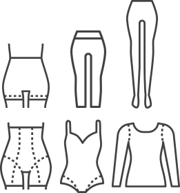 Für den Figurtyp Sanduhr eignet sich jede Art von Shapewear.