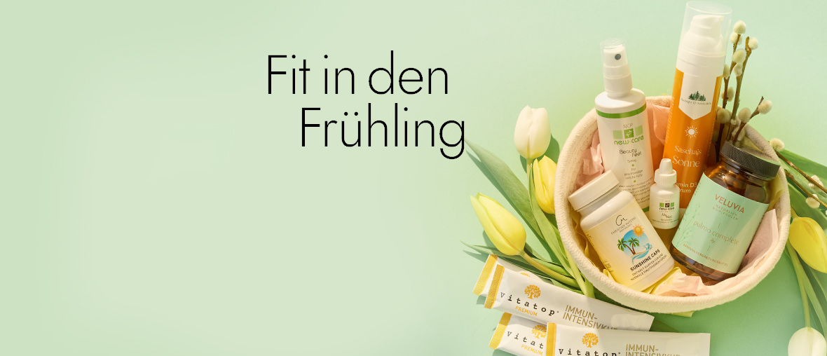 Gesund, fit & vital in den Frühling!