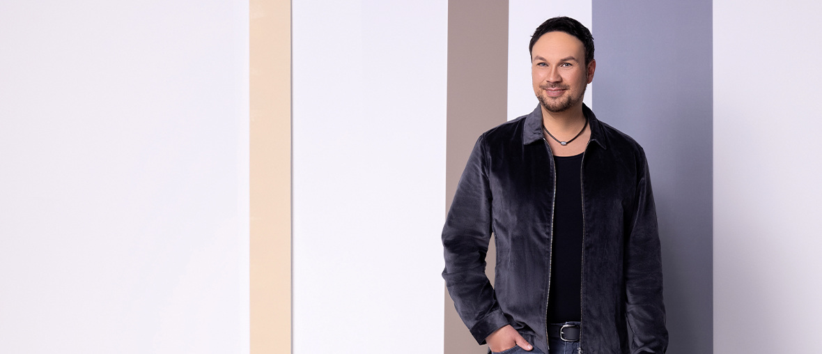 Christian Materne mit seiner Schmuck-, Mode- und Beautykollektion bei CHANNEL21 Christian Materne